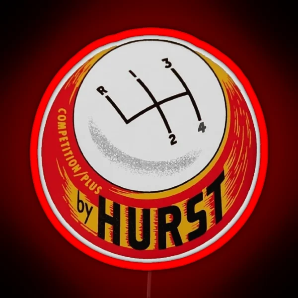 Hurst Shift Led RGB Neon Sign