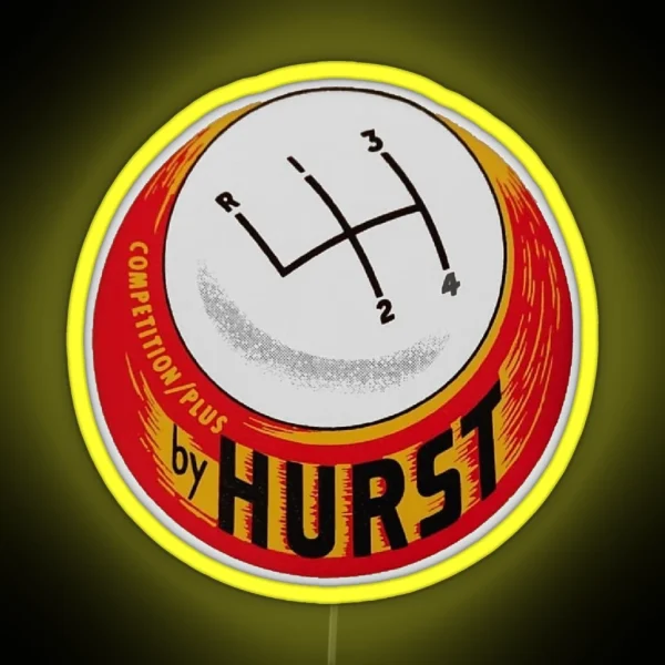 Hurst Shift Led RGB Neon Sign