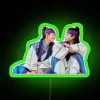 Hwarang Kim Taehyung And Park Seo Joon RGB Neon Sign - Image 4
