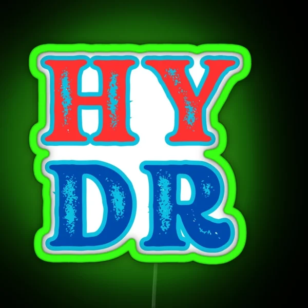 HYDR OLE MISS REBELS RGB Neon Sign