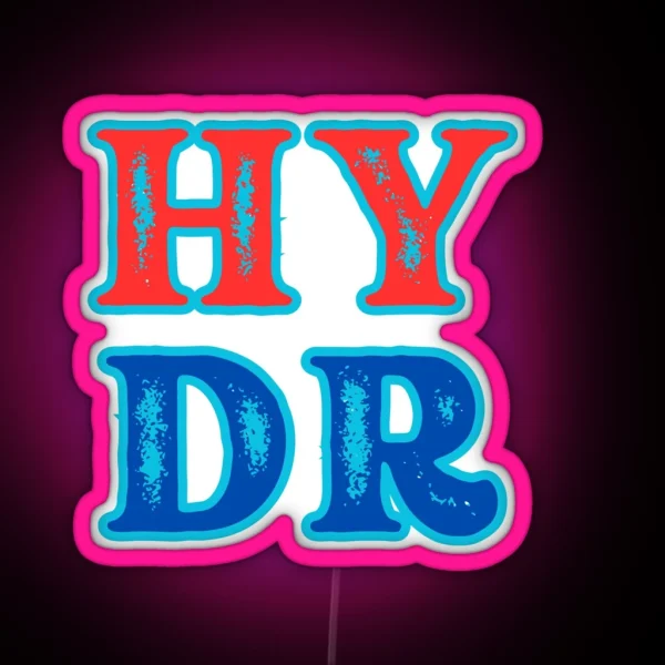 HYDR OLE MISS REBELS RGB Neon Sign