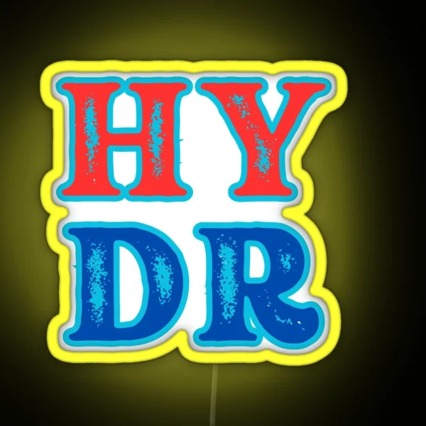 HYDR OLE MISS REBELS RGB Neon Sign