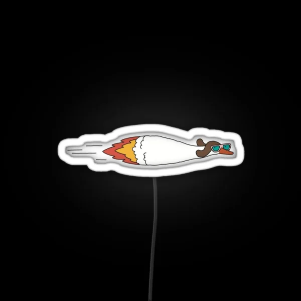 Hyper Duck RGB Neon Sign