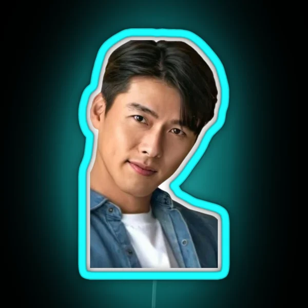 Hyun Bin RGB Neon Sign