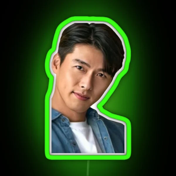 Hyun Bin RGB Neon Sign