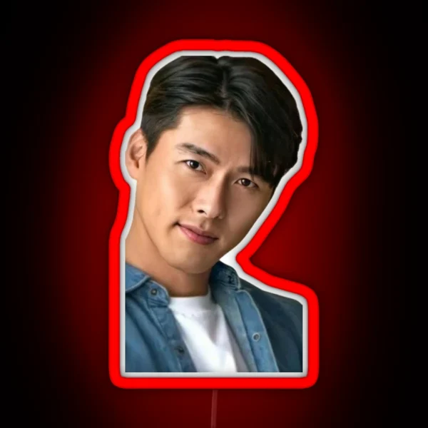 Hyun Bin RGB Neon Sign