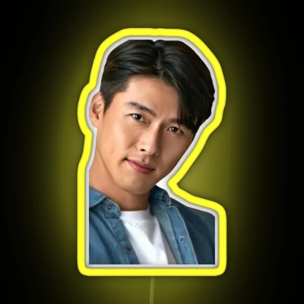 Hyun Bin RGB Neon Sign