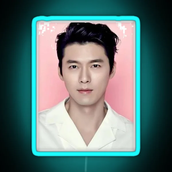 Hyun Bin RGB Neon Sign