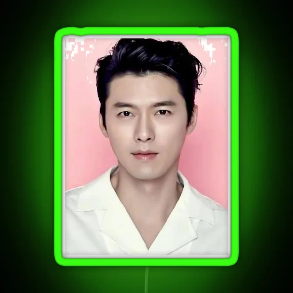 Hyun Bin RGB Neon Sign