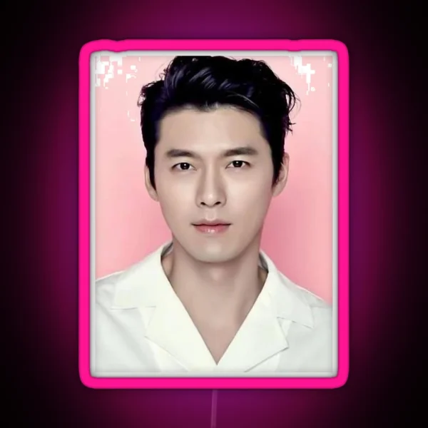 Hyun Bin RGB Neon Sign