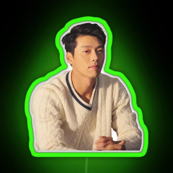 Hyun Bin RGB Neon Sign