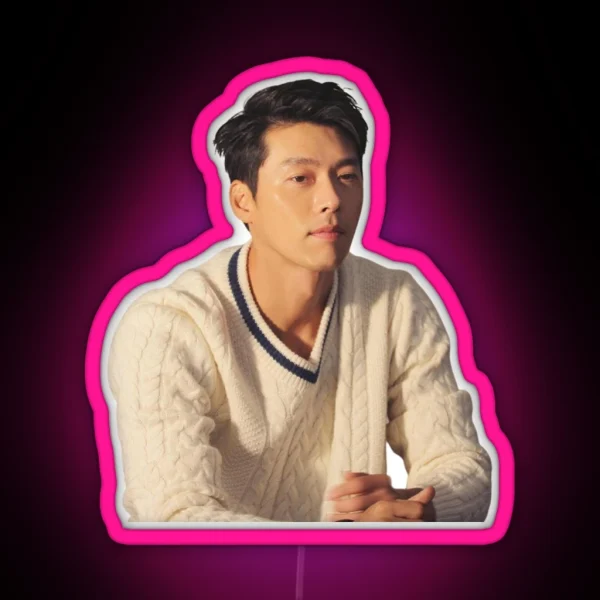 Hyun Bin RGB Neon Sign