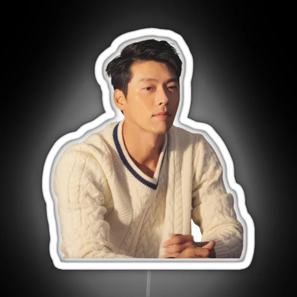 Hyun Bin RGB Neon Sign