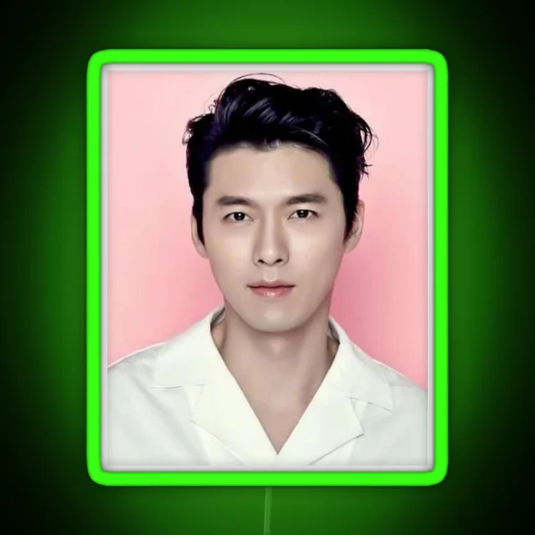 Hyun Bin RGB Neon Sign