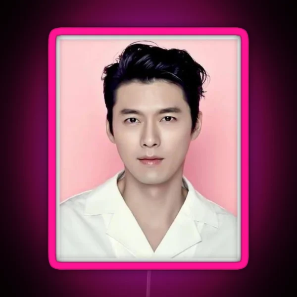 Hyun Bin RGB Neon Sign