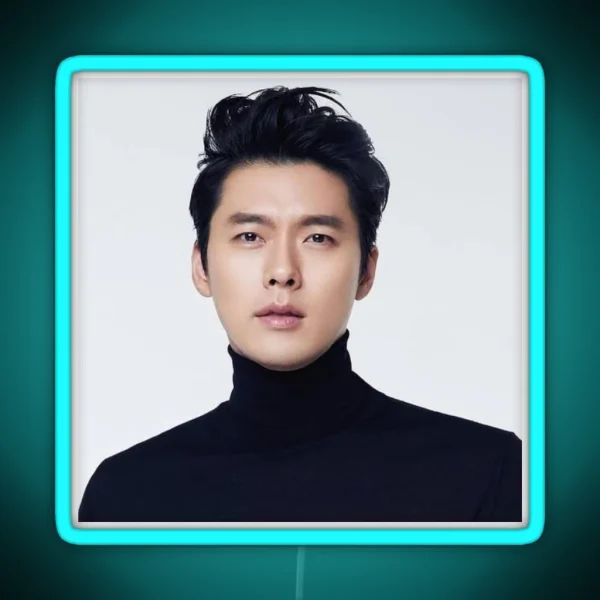 Hyun Bin RGB Neon Sign