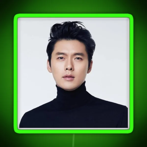 Hyun Bin RGB Neon Sign
