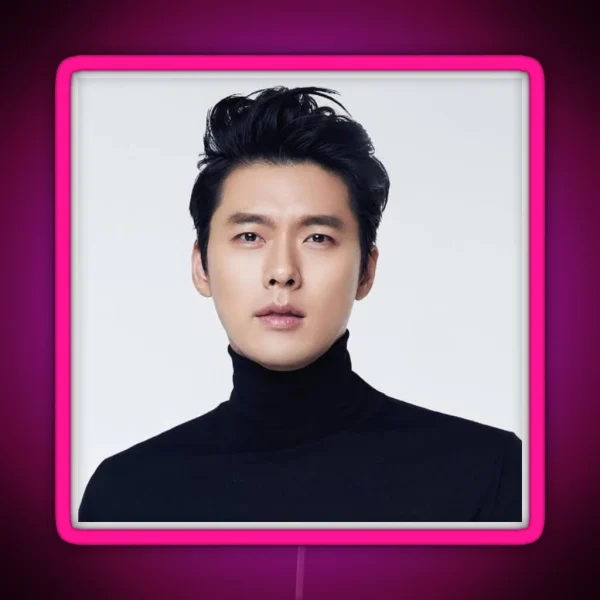 Hyun Bin RGB Neon Sign