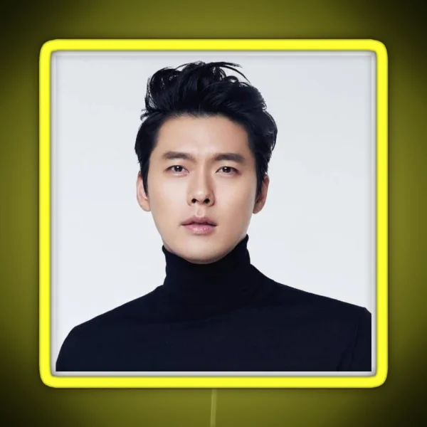 Hyun Bin RGB Neon Sign