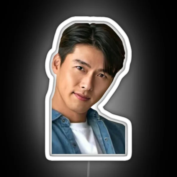 Hyun Bin RGB Neon Sign