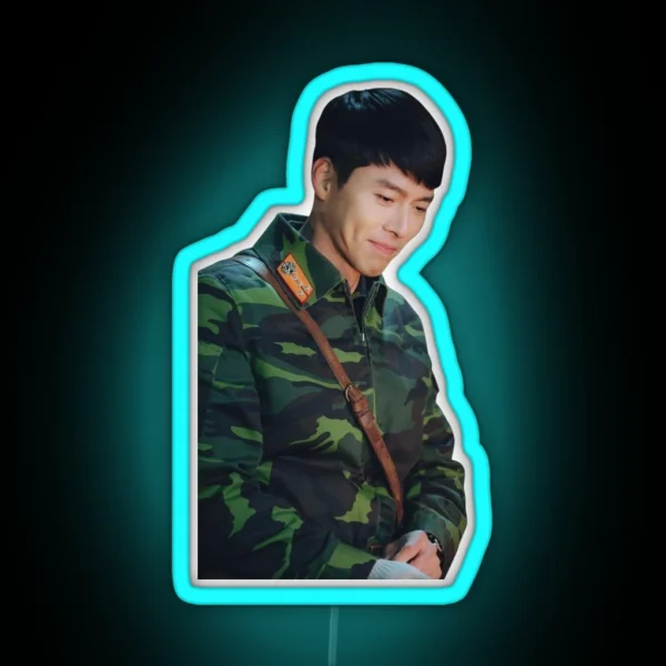 Hyun Bin RGB Neon Sign