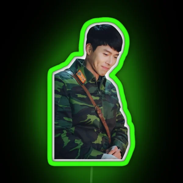 Hyun Bin RGB Neon Sign