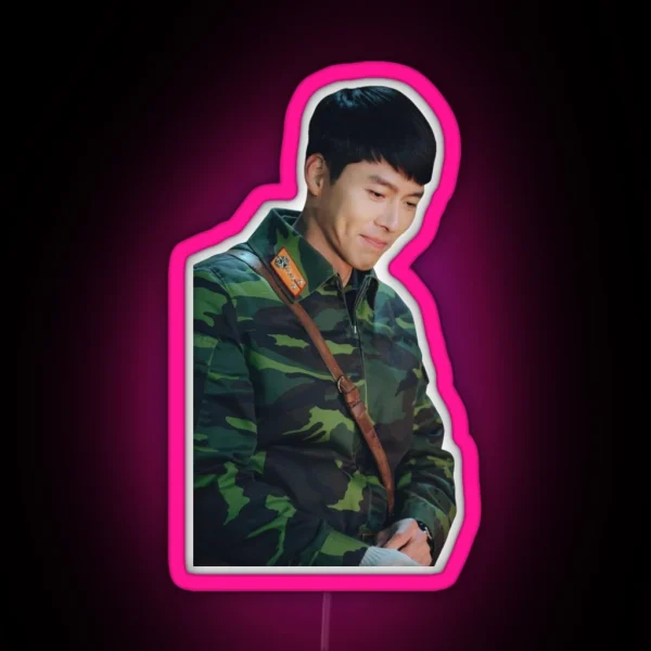 Hyun Bin RGB Neon Sign
