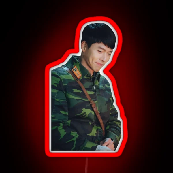 Hyun Bin RGB Neon Sign