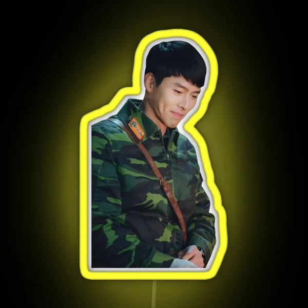 Hyun Bin RGB Neon Sign