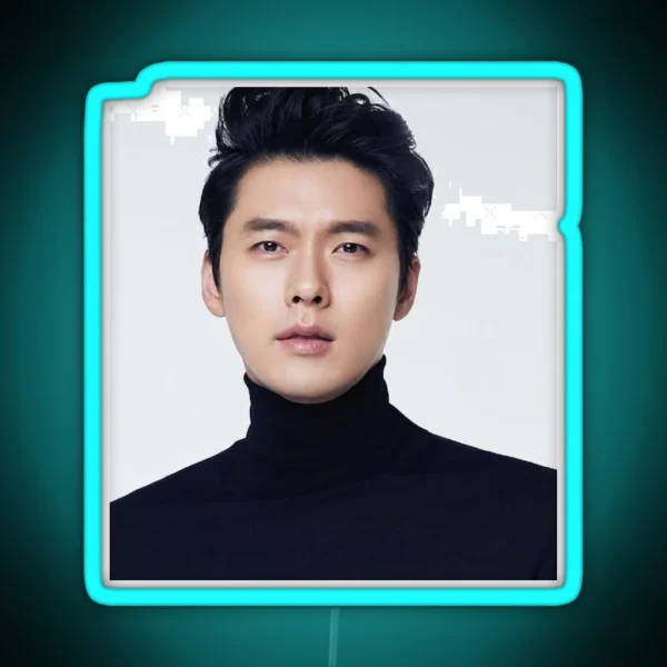 Hyun Bin RGB Neon Sign