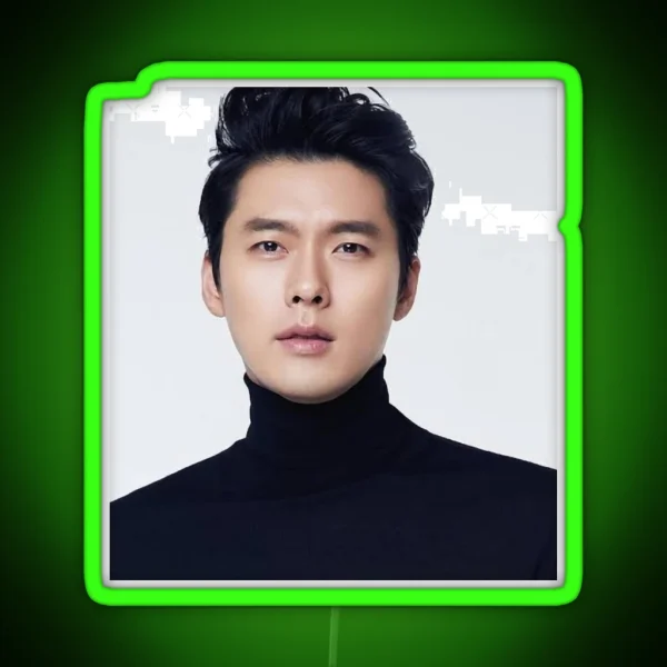 Hyun Bin RGB Neon Sign