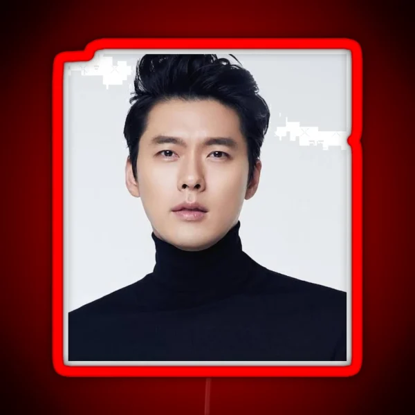 Hyun Bin RGB Neon Sign