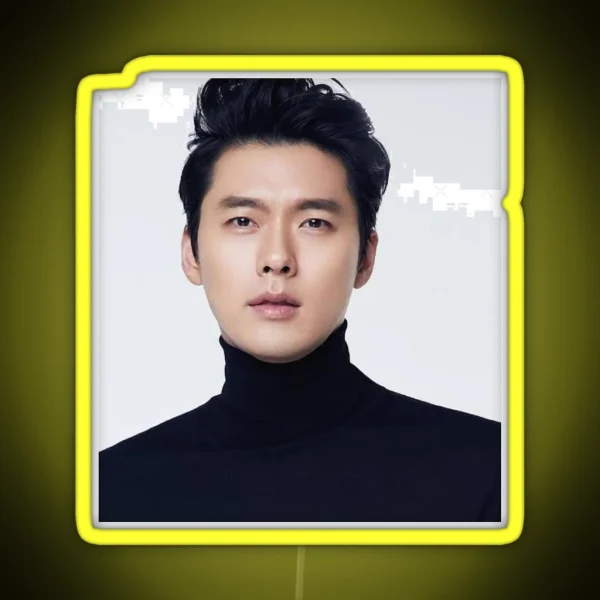 Hyun Bin RGB Neon Sign