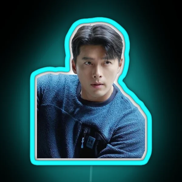 Hyun Bin RGB Neon Sign