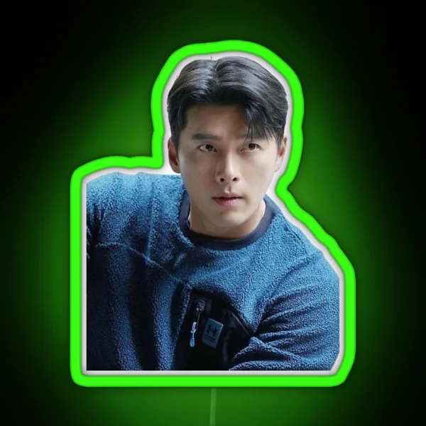 Hyun Bin RGB Neon Sign