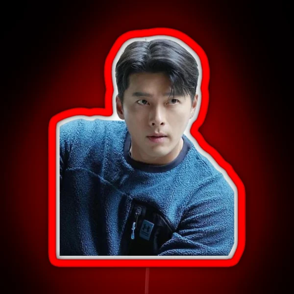 Hyun Bin RGB Neon Sign