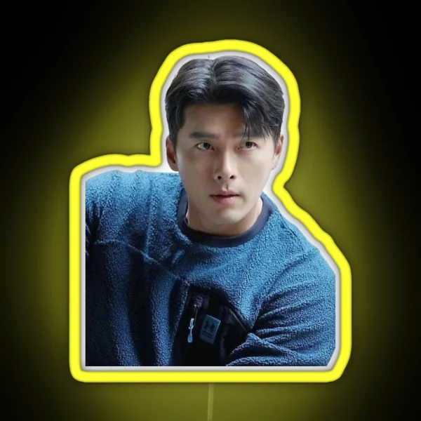 Hyun Bin RGB Neon Sign