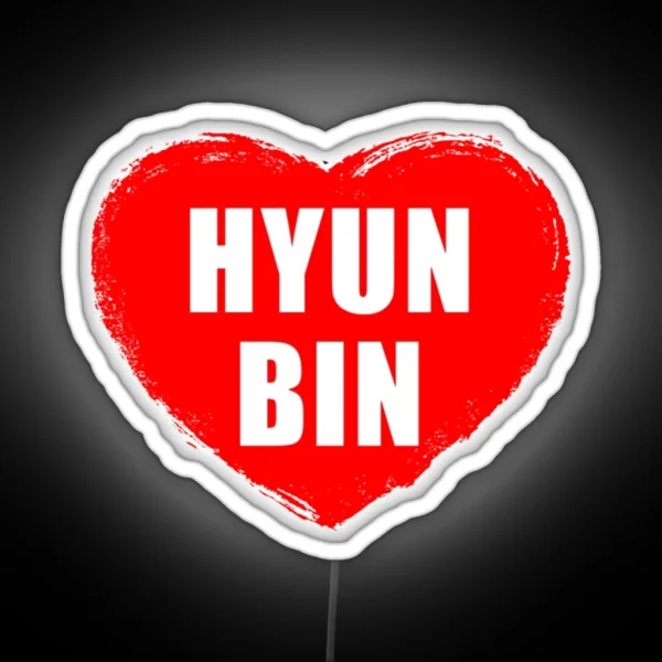 Hyun Bin RGB Neon Sign
