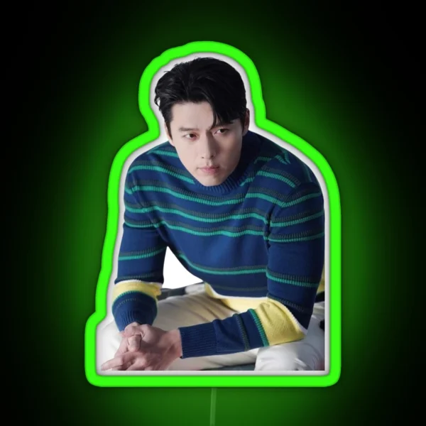 Hyun Bin V28 RGB Neon Sign