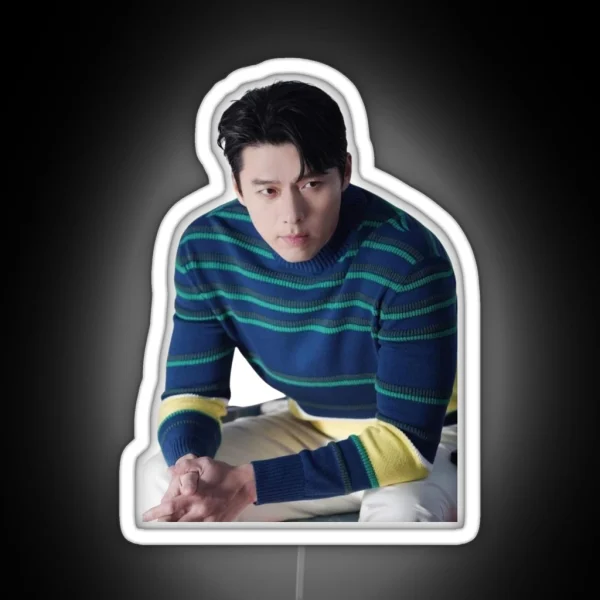 Hyun Bin V28 RGB Neon Sign