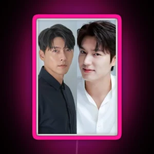 Hyun Bin X Lee Min Ho RGB Neon Sign