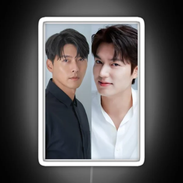 Hyun Bin X Lee Min Ho RGB Neon Sign