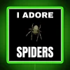I Adore Spiders RGB Neon Sign - Image 4