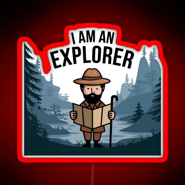 I Am An Explorer RGB Neon Sign
