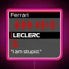 I Am Stupid F1 Team Radio Quote RGB Neon Sign - Image 6