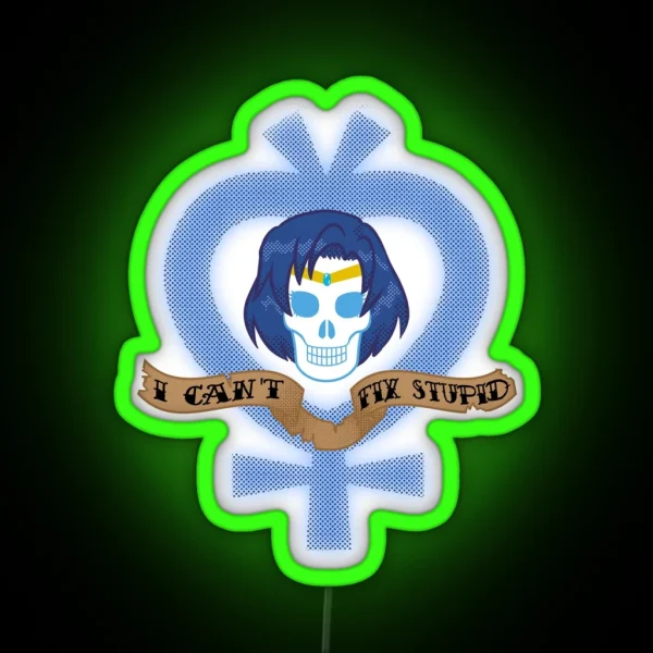 I Am The Thinker And I Think You Re Dumb RGB Neon Sign