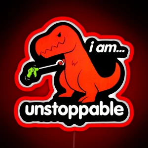 I Am Unstoppable RGB Neon Sign