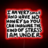 I Am Very Small And Have No Money RGB Neon Sign - Image 2