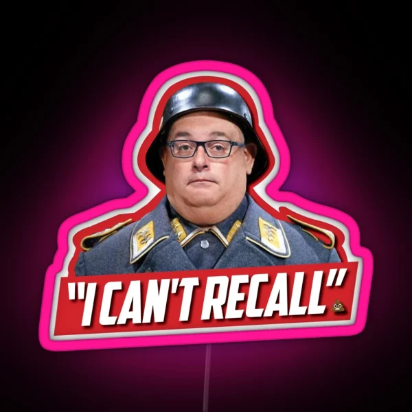 I Can T Recall Dan Andrews Victoria RGB Neon Sign