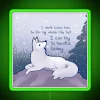 I Can Try To Handle Today Snowfall Wolf RGB Neon Sign - Image 4